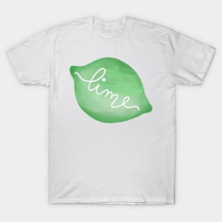 Watercolor Lime T-Shirt